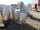 180 gallon Mueller, 750 liter 316L Stainless Steel jacketed pressure vessel, 50/125 psi, 1983 - Image 5