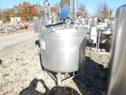 180 gallon Mueller, 750 liter 316L Stainless Steel jacketed pressure vessel, 50/125 psi, 1983 - Image 6