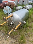 180 gallon Stainless Steel vertical tank, 30" dia. x 5' straight side, dished heads - Image 5