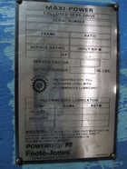 Aisco rotary shakeout drum, Foote-Jones 1903 style 4 gearbox, 69.542:1, s/n 1c64182 - Image 2