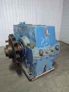 Aisco rotary shakeout drum, Foote-Jones 1903 style 4 gearbox, 69.542:1, s/n 1c64182 - Image 4