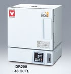 9.8" width x 8.6" H x 9.8" D Yamato #DR200, high temperature convection oven, +300 to +700°C, 115/220 V. - Image 1