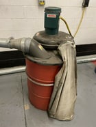 8" Engelberg #2N938G, heavy duty sander/grinder, dust collector w/Dayton motor, 7.5 HP - Image 9
