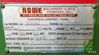Rowe #7530-DSJ, coil handling, 1800 RPM, 1.5 HP, 480 V., S/N 24903, #016443 - Image 3