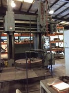 59" Summit, vertical boring mill, 59" 4-Jaw chuck, 70" Swing, 47" under rail, Ram, turret & side heads, 1976 - Image 1