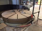 59" Summit, vertical boring mill, 59" 4-Jaw chuck, 70" Swing, 47" under rail, Ram, turret & side heads, 1976 - Image 2