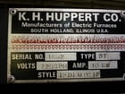 11.5" width x 8" H x 21" D KH Huppert #12DFMPC1F, Furnace - Type ST, 2000 Degree, 2004 - Image 5