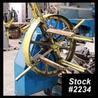 1000 lb. Egan #L120-12, single uncoiler, 12" width, 48" outside dimensions, 16"-20" ID, 4-arm manual expansion - Image 1