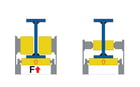 Bendmak H Beam Flange Straightening Machine, 65 HP, 20 ft/min Straightening Speed - Image 1