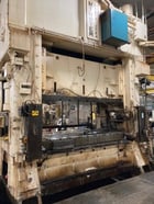 600 Ton, Minster #E2-600-120-54, 14" stroke, 43" Shut Height, 6" adj., 120" x54"bed, air clutch & brake, 1990 - Image 1