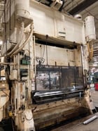 600 Ton, Minster #E2-600-120-54, 14" stroke, 43" Shut Height, 6" adj., 120" x54"bed, air clutch & brake, 1990 - Image 3
