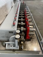 7/16 Stand, Tishken #16-HMW-1-3/4, rollformer, 1-3/4" arbor diameter, 12" roll width, 50 FPM, 15 HP, 1972 - Image 7