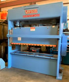 100 Ton, Verson #100-B2-96, straight side double crank, 4" stroke, 16" Shut Height, 55 SPM, 96" x30" bed - Image 3