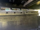 1/2" x 6' Herr Voss #0806, 18" throat, 40 SPM, 7 holddowns, 36" front operated power back gauge, 15 HP - Image 8