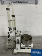 Buchi RotaVapor #R-153 evaporator, 20 L & 10 L flask, coil evaporator condenser, glass construction - Image 3