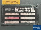 6" Gloucester #266-001, water ring pelletizing line, 30:1 L/D, air cooled, jacketed feed section, feed - Image 2
