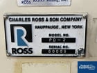 2 gallon Ross #PD2, Stainless Steel, disperser 2 hp, 230/460 V, planetary blade 1 hp, jacketed mixing can - Image 2