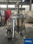 180 gallon Inoue Mix Tank, Stainless Steel, 40" x 31", 3 hp, 220 volt - Image 4