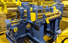 32" x 5" Stamco, slitting line, 10000 lb., 70" OD, 16"-20" ID, 4 seg mandrel - Image 6