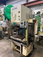75 Ton, Neff #DF75-15M, hydraulic press, 10" stroke, 24" daylight, 10" throat, 31" x23" bed, 15 HP, 1997 - Image 1