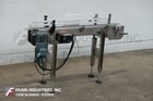 4-1/2" wide x 4.8' long, BMI / Benda table top conveyor, vari-speed controller - Image 1