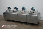 800 gallon APV Crepaco, (4) 200 gallon chambers, 304 Stainless Steel insulated flavor tank - Image 5