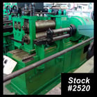 22" x 4" Tacke Olalde, slitting line, 10000 lb., 20" recoiler, 24" 72" OD, 16"-24" ID, air brake, manual - Image 1
