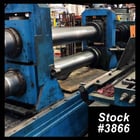 60" x 10" Paxson, slitting line, 60.7:1 gear reducer, 20" -24" hydraulic expansion - Image 1
