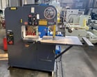 35.5" x 13" DoAll #3613-20, vertical band saw, 1" x125"blade, 3 HP, 5-5200 FPM, 30" x 30" tilt table, 1984 - Image 2