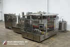 U S Bottlers #PFG-80/RC20-25, Stainless Steel, 80 head rotary pressure gravity filler and 20 head rotary - Image 1