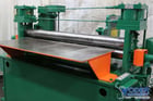 60" x 7" Cincinnati slitting line, 30000 lb., Control panel, pinch roll, slitter head, #69150 - Image 8