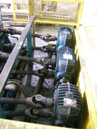 1-1/2" x .083" Yoder #W-15/W-20, tig welder tube mill, 26" abrasive blade, single end uncoiler - Image 4