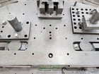 17.5 Ton, Hufford #A-10, stretch wrap forming machine, 30" x65" tbl., tooling - Image 9