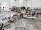 17.5 Ton, Hufford #A-10, stretch wrap forming machine, 30" x65" tbl., tooling - Image 10
