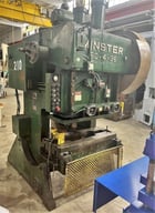 60 Ton, Minster #60-4, 3" stroke, 67-200 SPM, rare find variable speed press - Image 2