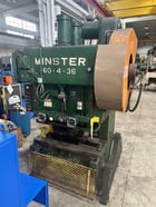 60 Ton, Minster #60-4, 3" stroke, 67-200 SPM, rare find variable speed press - Image 3