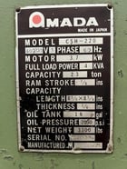 1/4" x 8-5/8" x 8-5/8" Amada #CSH-220, hyd notcher, 23 ton, 7/8" stroke variable speed, foot pedal, 1979 - Image 4