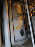 7138 gallon Apache, 316L Stainless Steel PDM feed tank with agitator, 9' x 15' - Image 1