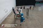 4-1/2" wide x 8.9' long, BMI, 90° Stainless Steel conveyor, equipped with a 48" long infeed to 90° turn to - Image 3