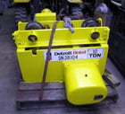 10 Ton, Detroit, pneumatic monorail hoist, serial #38104 - Image 1