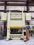 220 Ton, Komatsu #H2F200 Servo press, straight side double crank, 7.8" stroke, 31.6" Shut Height, 48-88 SPM - Image 2