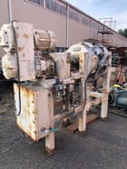 J.h. Day, 90 liter Stainless Steel jacketed turbulent mixer, 7 HP, center bottom discharge - Image 1