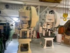 60 Ton, Minster #6SS, OBS flywheel press, 6" stroke, 17" Shut Height, air clutch & brake, 90 SPM, 1995 - Image 2