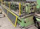 9 Stand, Yoder, rollforming line, 24" roll space, 3" diameter arbors, 75 HP, tooled for C Purlin - Image 1