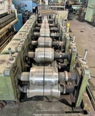 9 Stand, Yoder, rollforming line, 24" roll space, 3" diameter arbors, 75 HP, tooled for C Purlin - Image 5