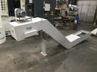 29" x 164" Sungwoo #VTC-16/20, chip conveyor, 220 V., 44" discharge height - Image 1