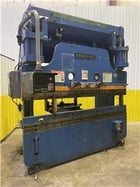 135 Ton, Cincinnati #135FMIIx8, hydraulic press brake, 8' overall, 78" between housing, 8" stroke, electric - Image 3