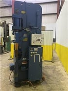 135 Ton, Cincinnati #135FMIIx8, hydraulic press brake, 8' overall, 78" between housing, 8" stroke, electric - Image 4