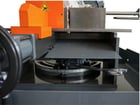 10.2" x 5.9" Hemsaw #260BSA, Carif Double Utility Miter Band Saw, 1" X 96-1/2" X .035" blade, semi-automatic - Image 10
