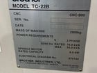 Brother #TC-22B-0, CNC tapping center, 27.5"X, 17.72"Y, 16.14"Z,BT30,18 ATC,Brother 800 CNC Control, 2008 - Image 8